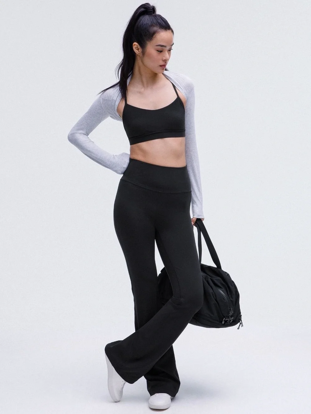 Lululemon Nulu Groove Super High Rise Flare Pant Black (Size 6)